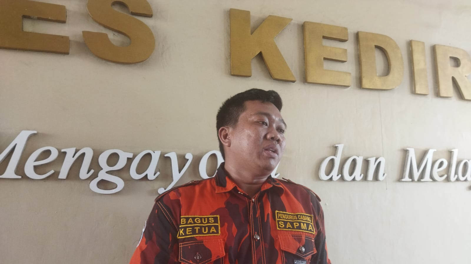 Mediasi SAPMA PP dengan Polres Kediri Kota Ditunda