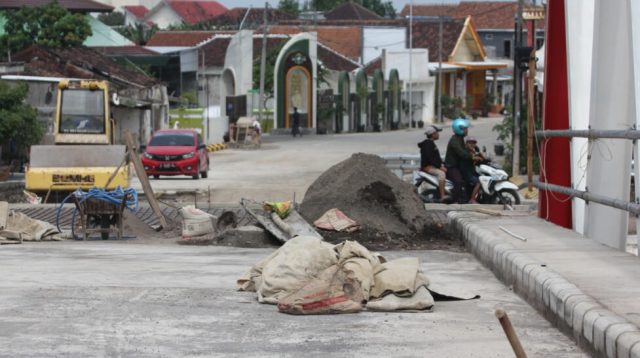 Progres Jembatan Jongbiru Jongbiru sudah 95 Persen, Dilanjutkan Uji Coba Beban