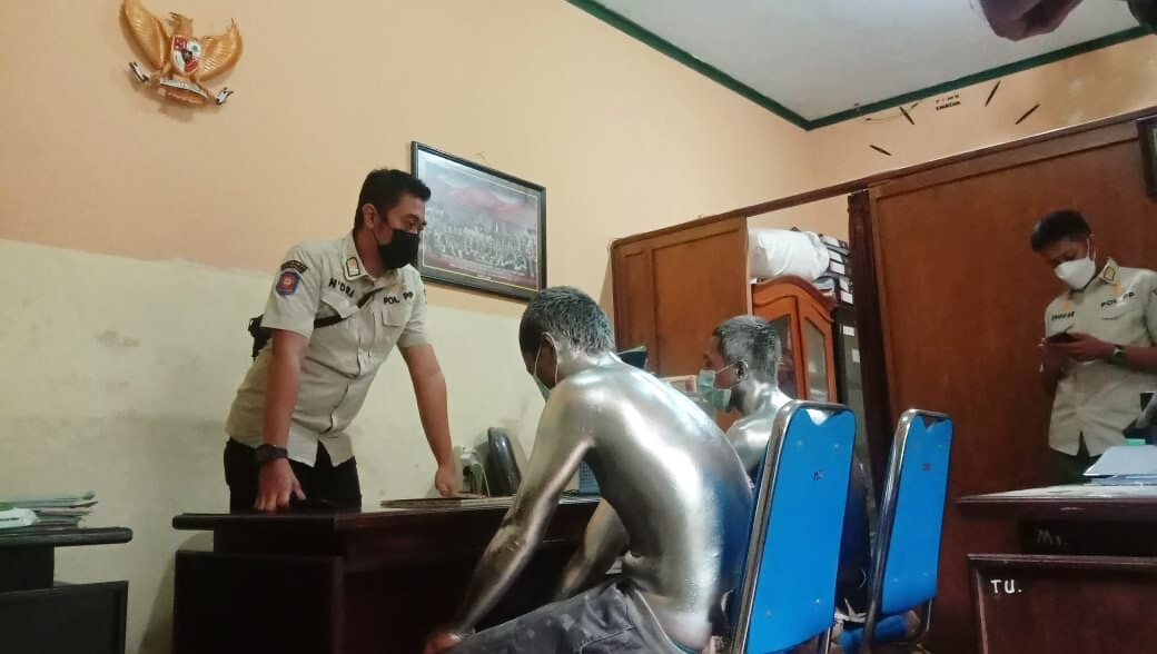 Satpol PP Tulunggaung Razia Ratusan Manusia Perak di Tahun 2023, Ini Penghasilan Perhari