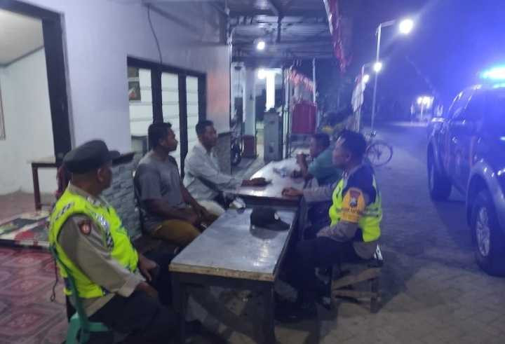 Ngopi Santai di Jombang , Beri Imbauan Kamtibmas