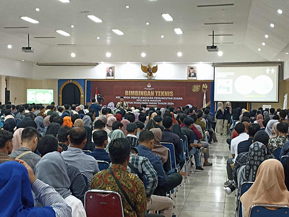 Jelang Pemilu 2024, 4.088 KPPS Kota Madiun Ikuti Bimtek