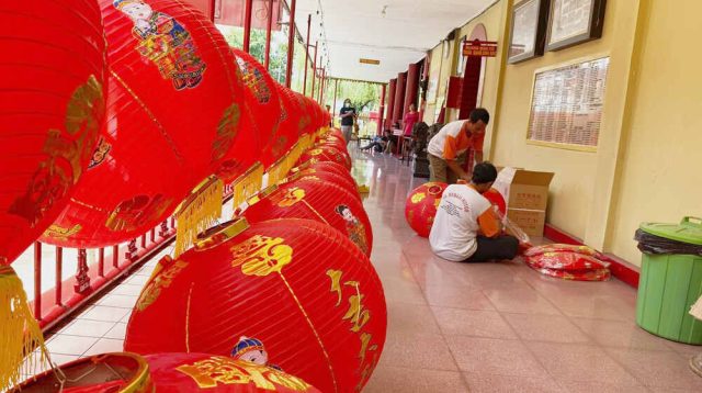 Persiapan Imlek Klenteng Tjo Tik Kiong Tulungagung, Upacara Cap Go Meh Bakal Digelar Sederhana