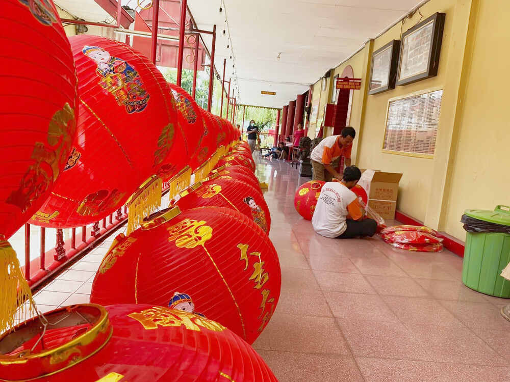 Persiapan Imlek Klenteng Tjo Tik Kiong Tulungagung, Upacara Cap Go Meh Bakal Digelar Sederhana