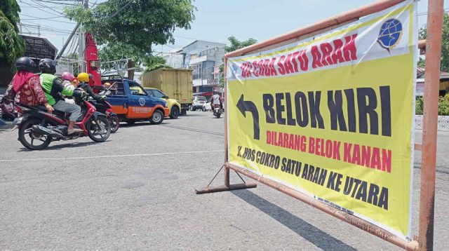 Masih Masa Uji Coba, Dishub Ponorogo: One Way Diklaim Urai Penumpukan Kendaraan