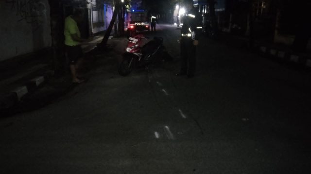 Laka Tunggal, Warga Kota Kediri Meregang Nyawa