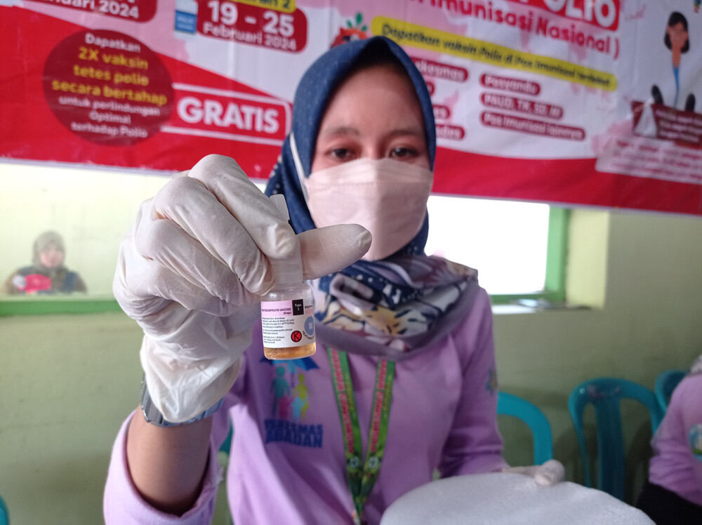 Sub Pin Polio Tahap Kedua, Dinkes Kabupaten Ponorogo Berharap Diatas 95 Persen