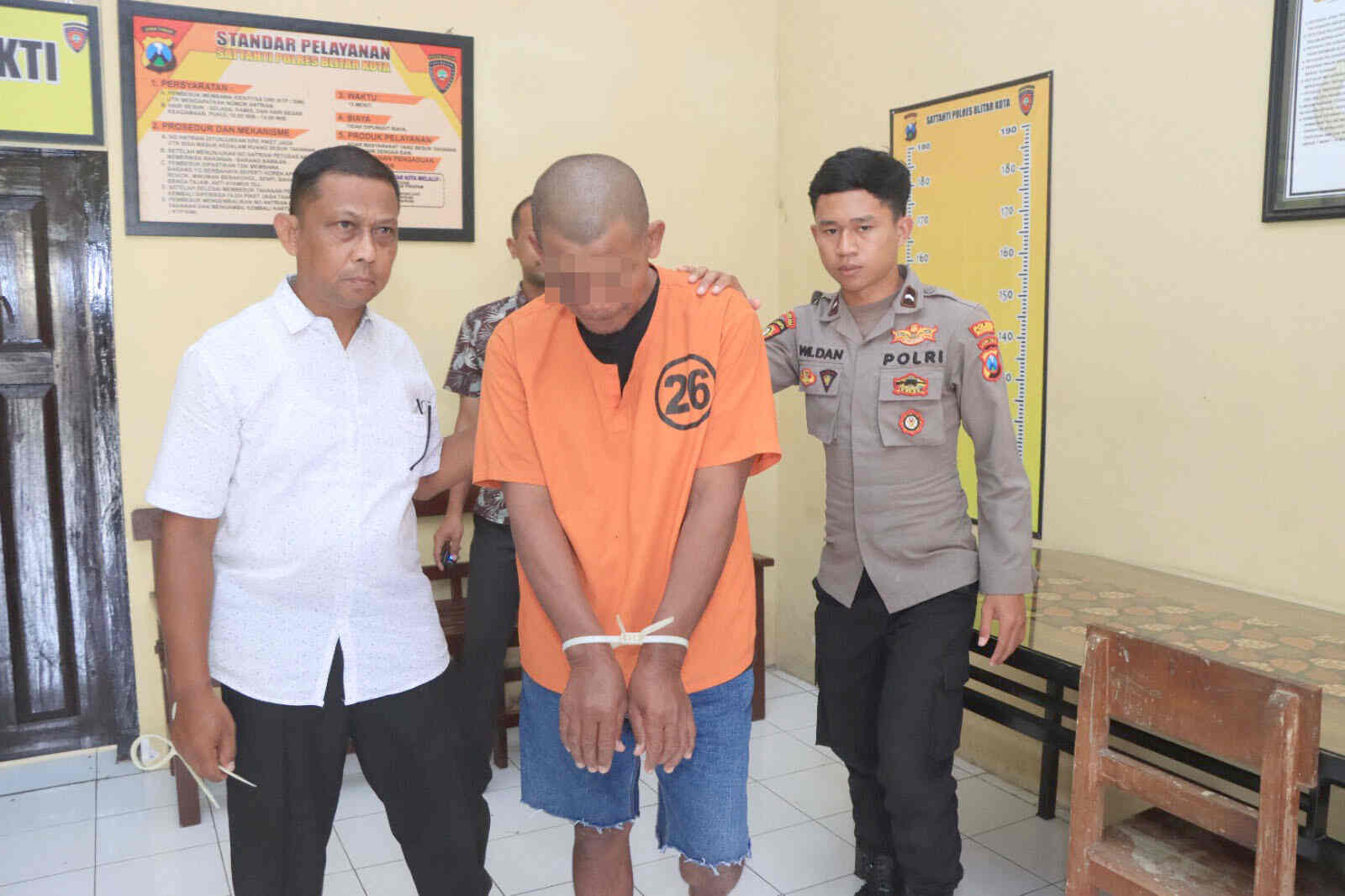 Lama Tak “Dijatah”, Tukang Tebu Cabuli Siswi SLB Blitar