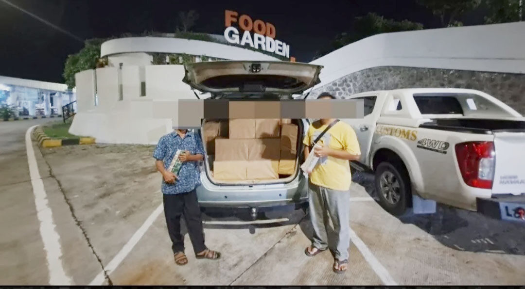 Amankan Mobil di Tol, Bea Cukai Kediri Temukan Ratusan Ribu Batang Rokok Ilegal