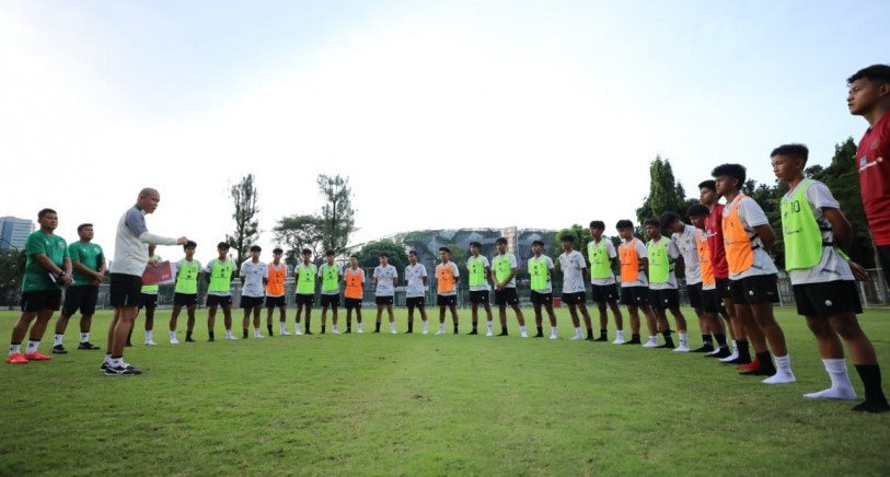 Seleksi Tim U 16 Indonesia Tahap Pertama, Sayang Banyak Pemain Kram dan Harapan Tak Tercapai?, Ini Kata Nova Arianto