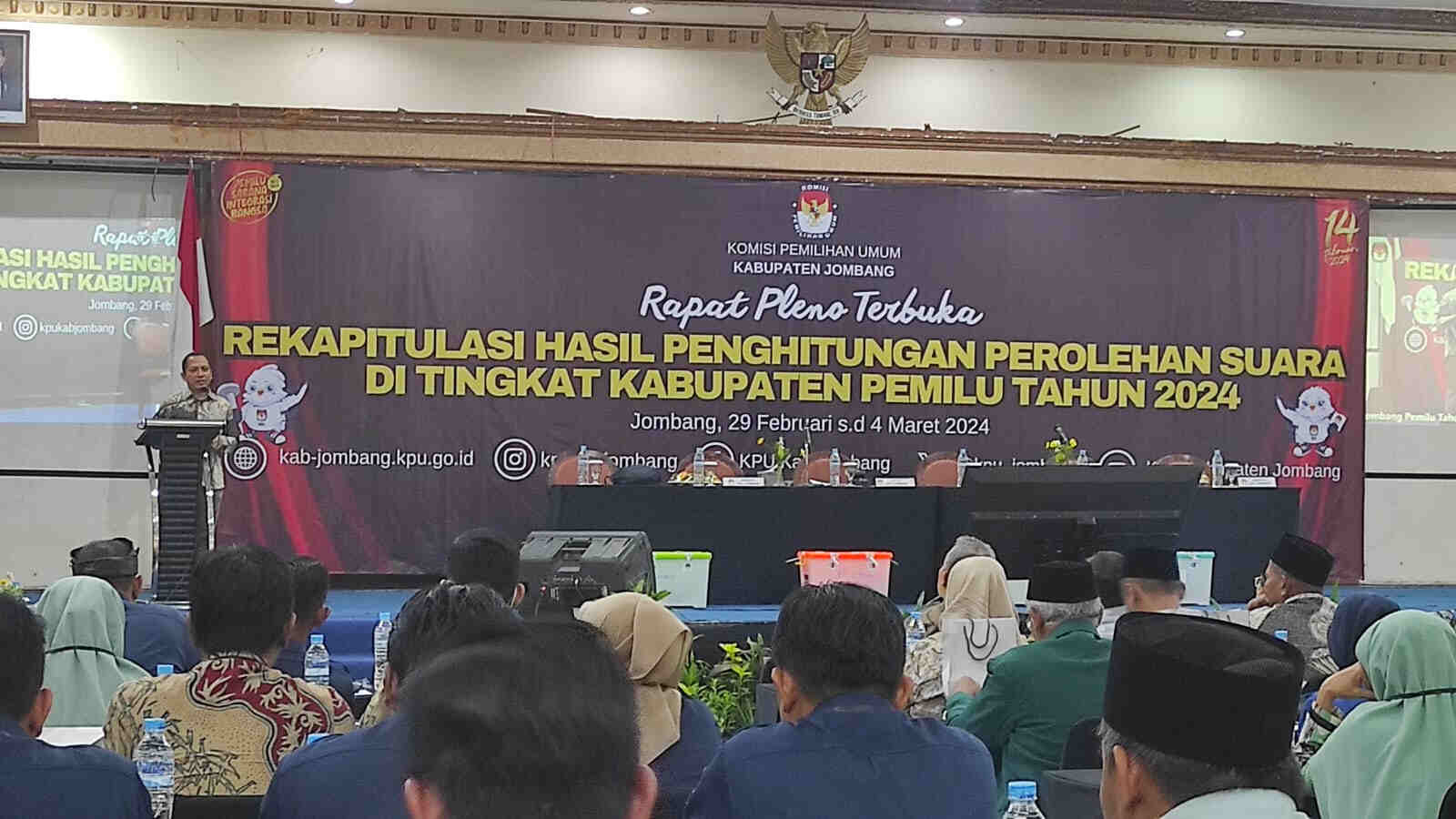 Tuntaskan Rekapitulasi 21 Kecamatan, Ini Kata Ketua KPU Jombang