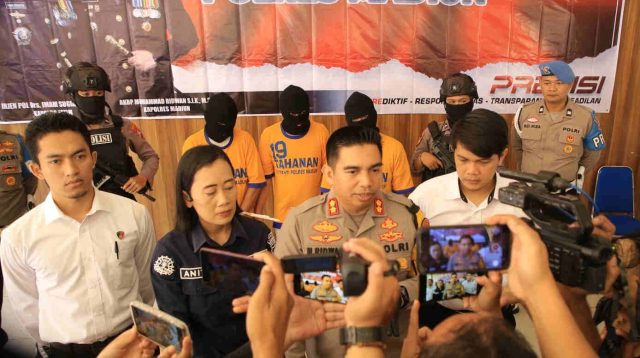 Tiga Perampok Truk Boks Rokok di Madiun Dibekuk