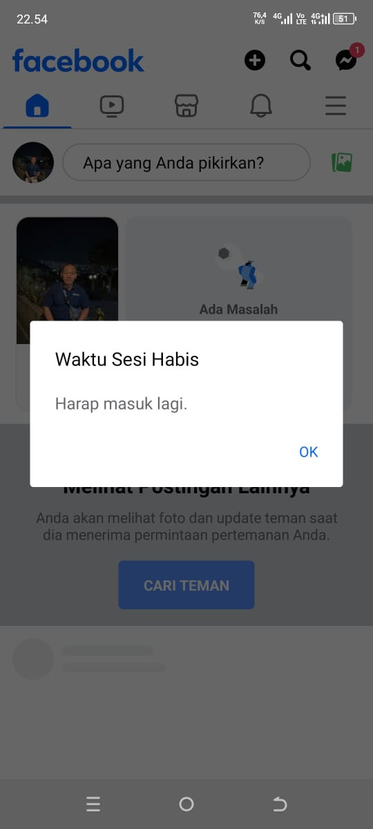 Benarkah Facebook dan Instagram sedang Down?
