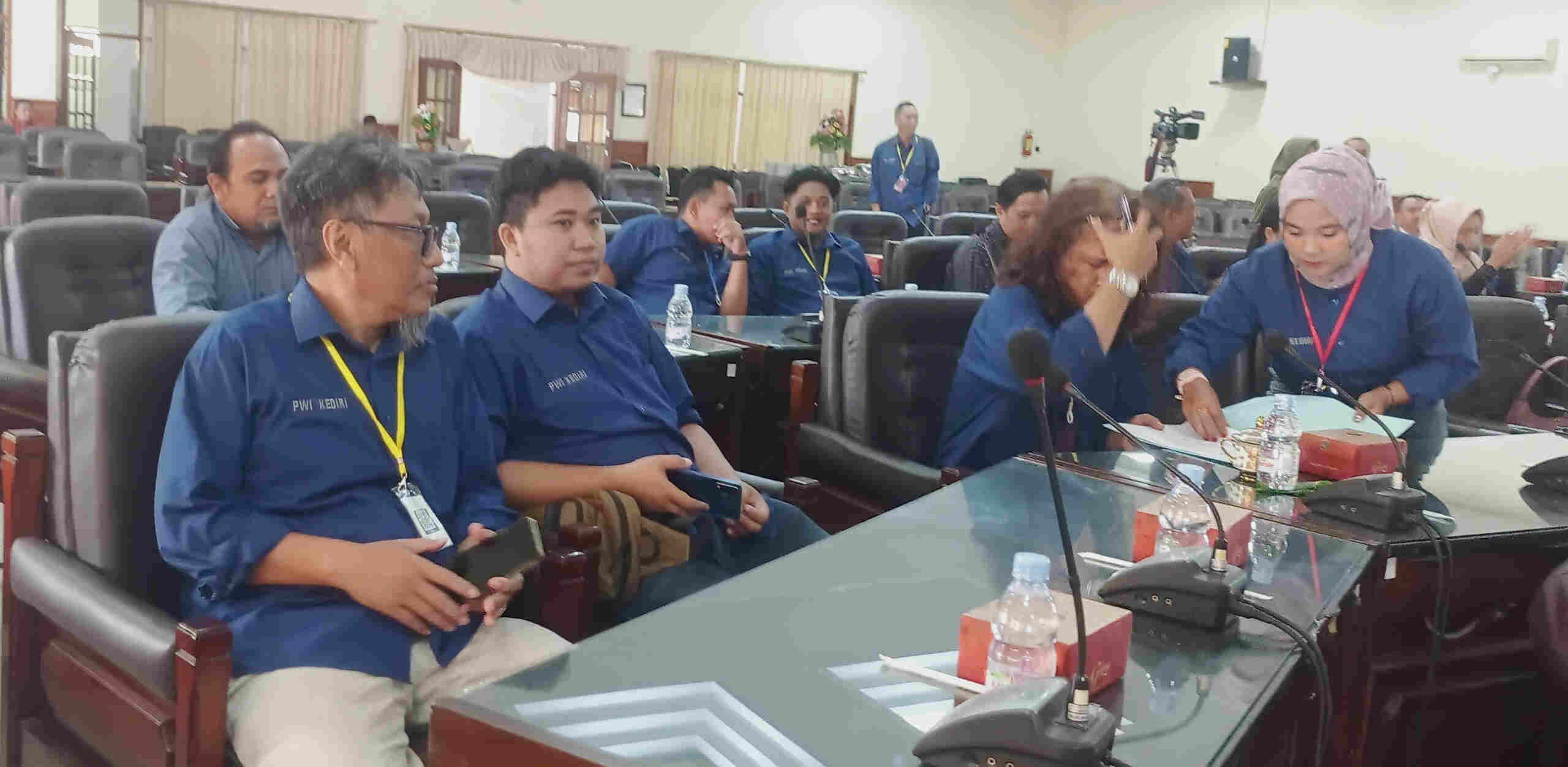 Bambang Iswahyudi Terpilih Lagi Ketua PWI Kediri Raya