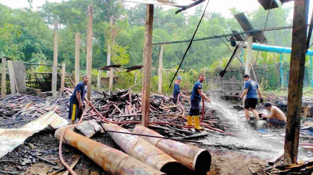 Pabrik Kayu Tulungagung Ludes Terbakar, Kerugian Rp 800 Juta
