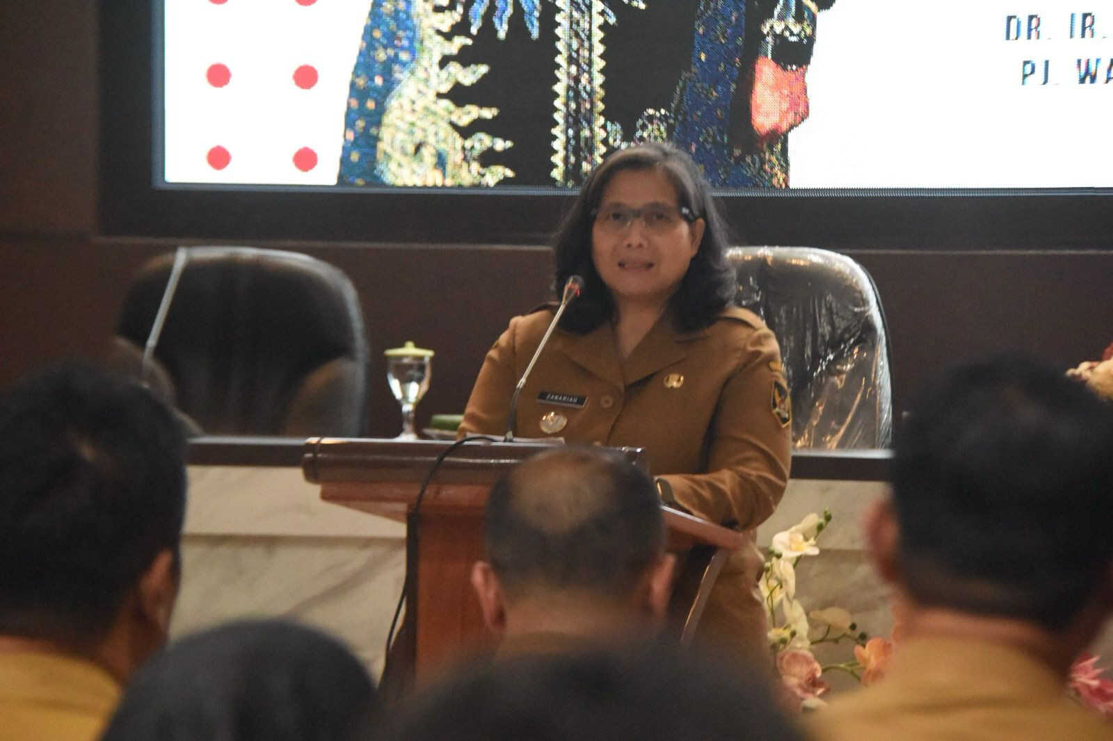 Pj Wali Kota Kediri Beri Arahan di Sosialisasi Subsidi Tepat Sasaran