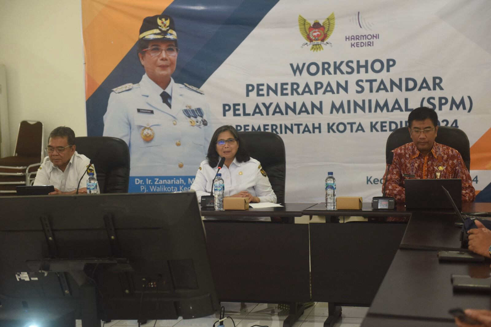 Buka Workshop SPM, Pj Walikota Zanariah Minta OPD Kota Kediri Lakukan Beberapa Hal Terkait Penerapan SPM