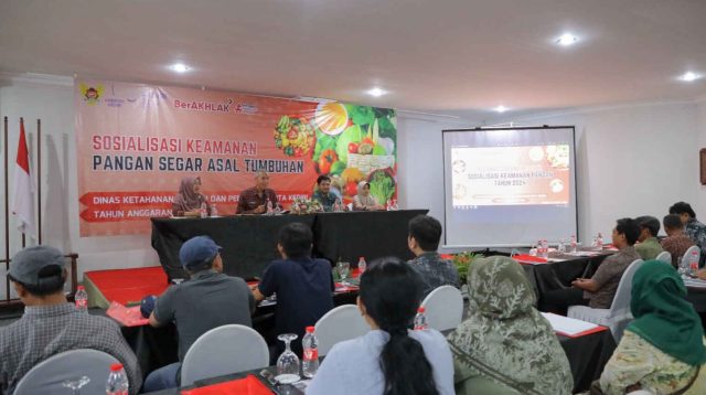 Pemkot Kediri Sosialisasi Keamanan Pangan untuk Tingkatkan Kualitas Penjualan Pangan Segar