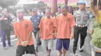 Tiga Pencuri Blitar Dibekuk, Sasaran Motor di Sawah