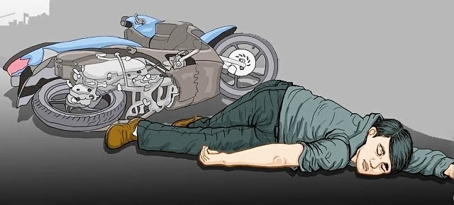 Ngebut Tabrak Pohon, Pelajar di Pace Nganjuk Meregang Nyawa