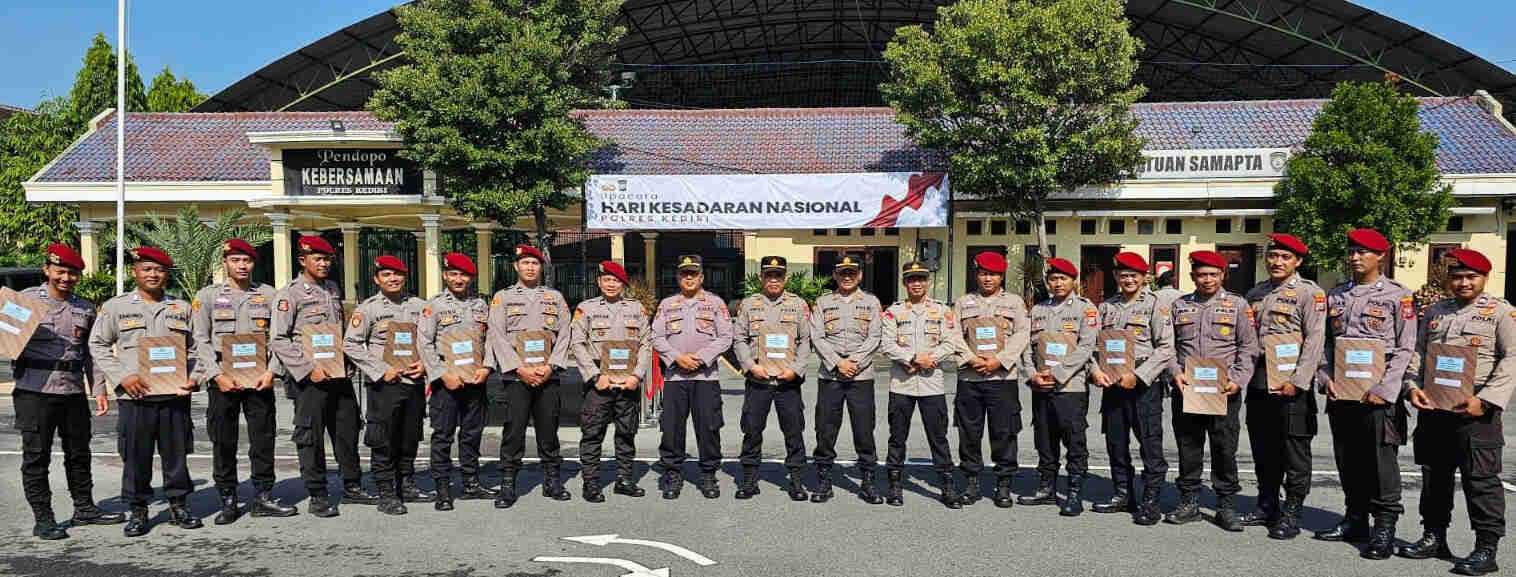 Sinergi Ungkap Kasus Curanmor Kediri, Berbuah Penghargaan