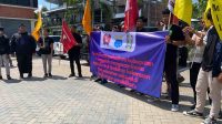 Prihatin Kasus Pelecehan Seksual Terulang, Mahasiswa Geruduk Kantor Kemenag Trenggalek