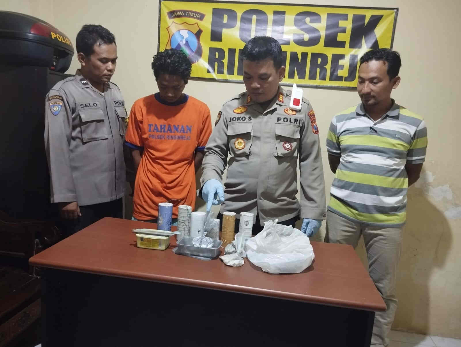 Simpan Bubuk Petasan, Warga Kediri Diringkus