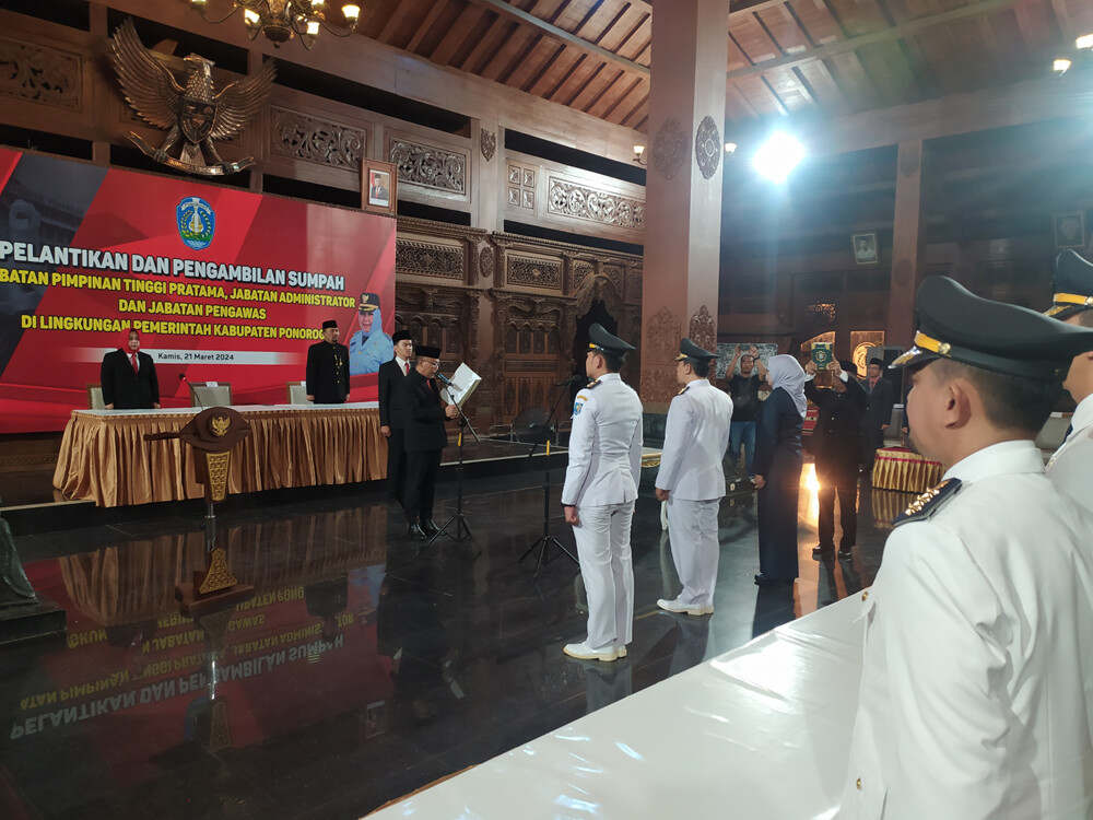 Istri Sekda Jabat Kepala Bakesbangpol, Ini Penjelasan Bupati Sugiri Sancoko