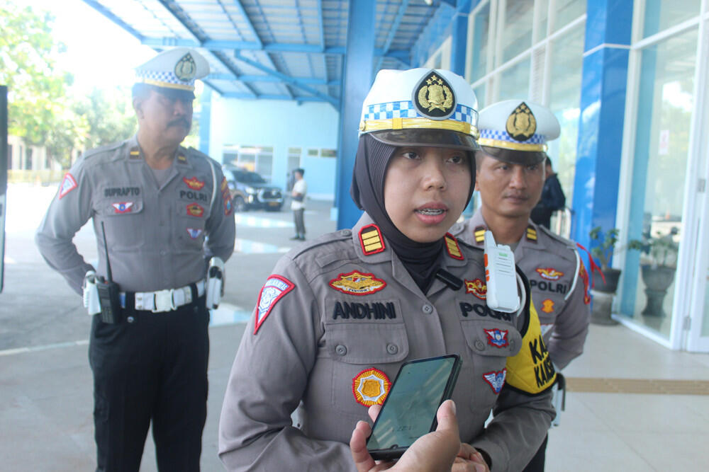 Jalan Raya Kediri - Nganjuk Rawan Laka Lantas, Kasat Lantas Polres Kediri Kota Lakukan Ini