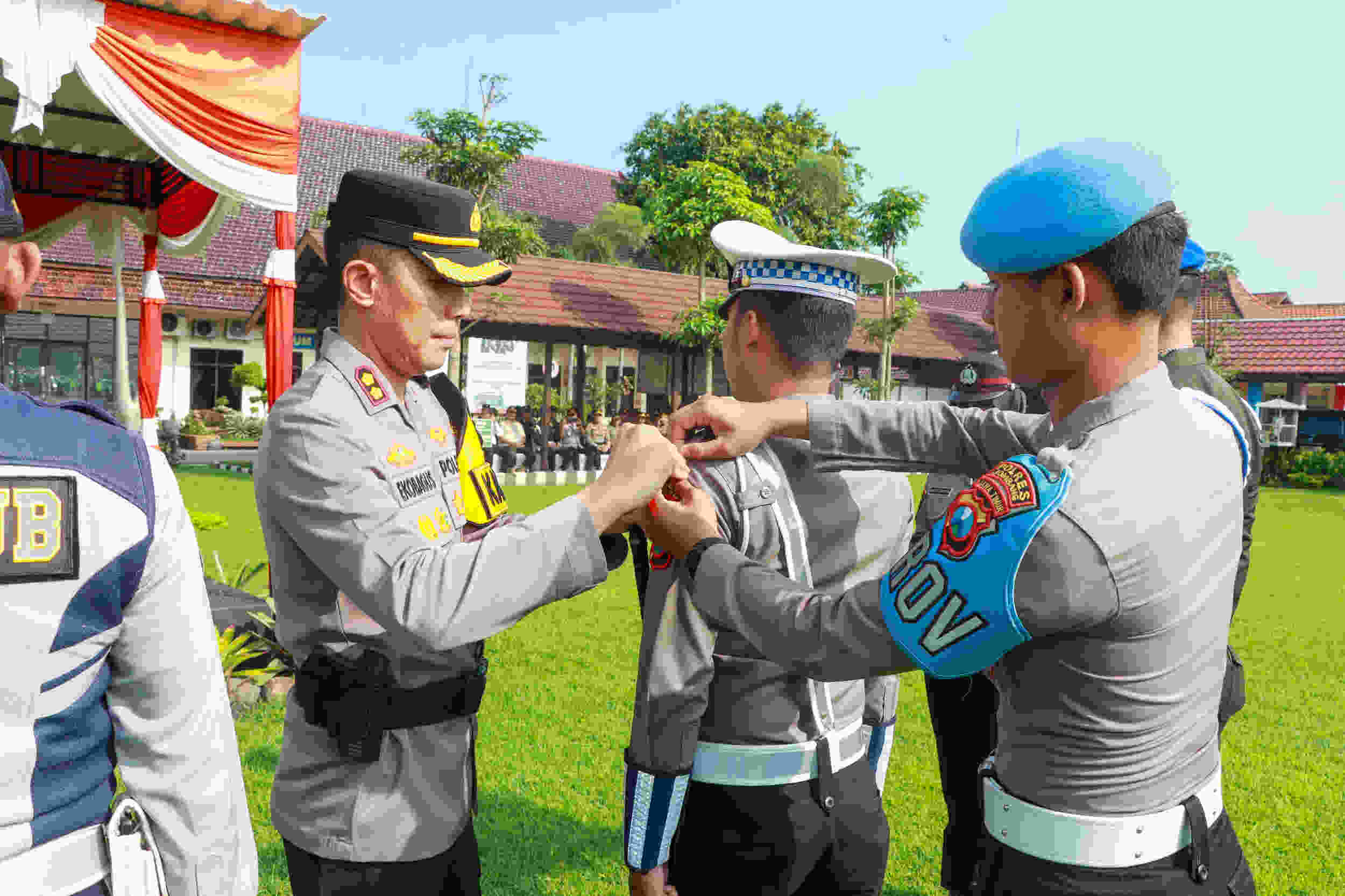 Arus Mudik dan Balik Lebaran, Polres Jombang Disiagakan 418 Personel