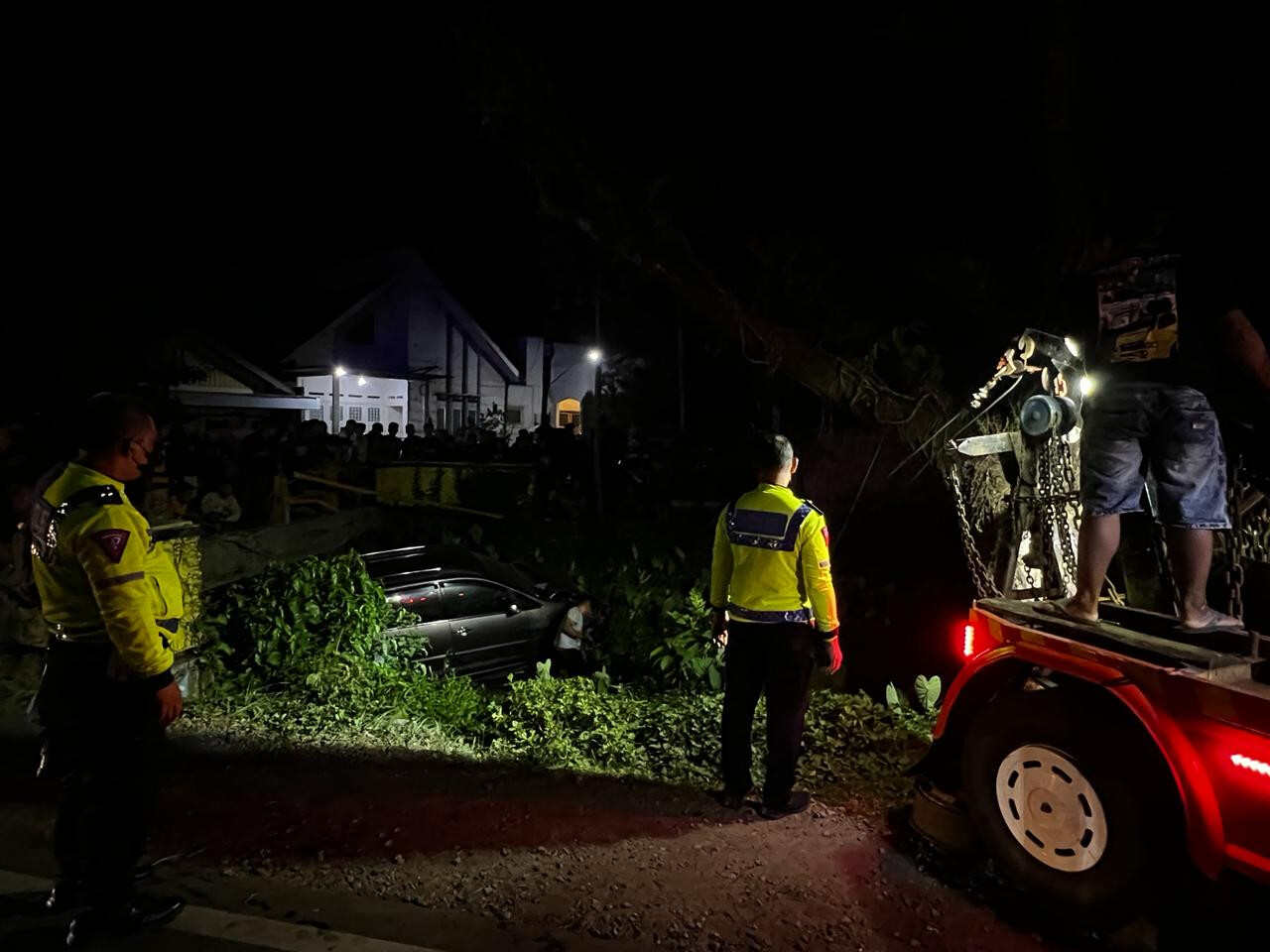 Mobil Mahasiswa Asal Tulungagung Nyemplung Sungai di Trenggalek, Ternyata Ini Penyebabnya