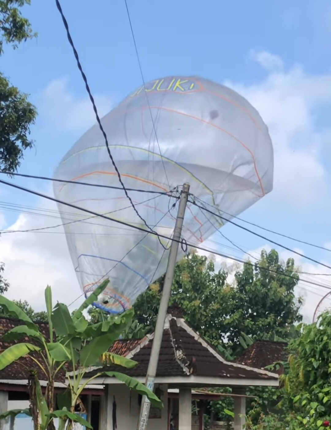 Enam Balon Udara Disita, Kasatreskrim Polres Ponorogo: Diduga dari Tulungagung dan Trenggalek