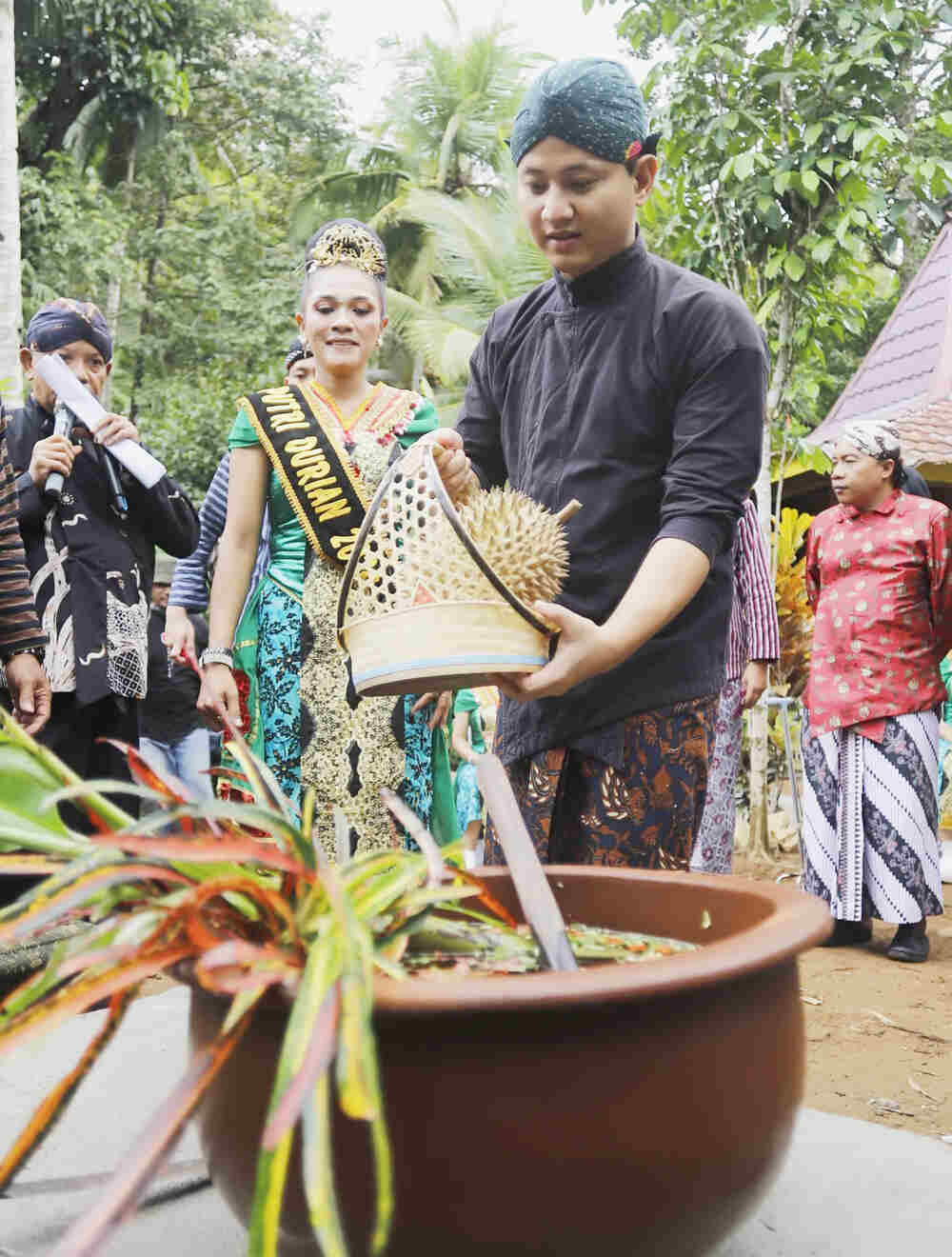 Menengok Falsafah Adat Metri di International Durio Festival Trenggalek, Bupati Trenggalek: Sarana Promosi juga Berbagi