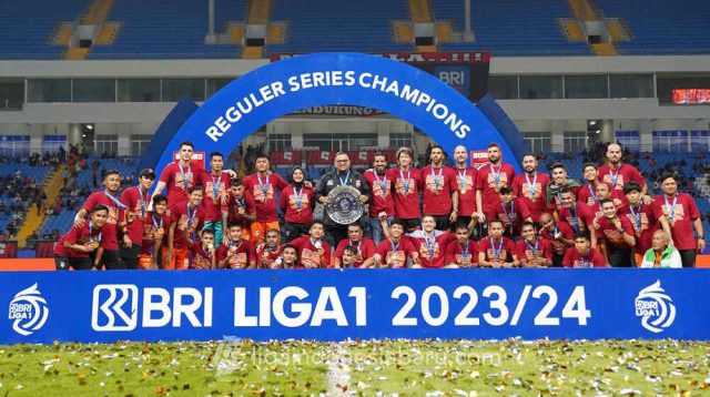 Borneo FC Rayakan Juara Regular Series BRI Liga 1, “Dikado” Arema FC Dengan Skor 1-2