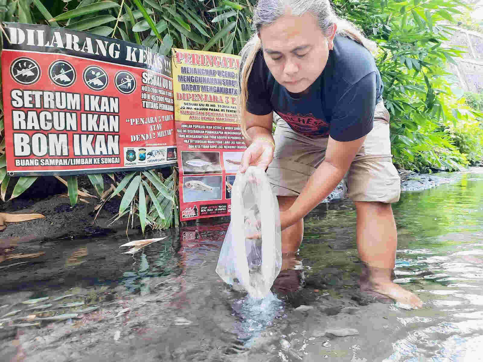 WWI Blitar, Komunitas Pegiat Peduli Kelestarian Ikan Sungai Tawar, Gencar Lepasliarkan Bibit, Lokasi Harus Dirahasiakan