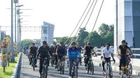 HUT ke-17 Brigif 16 Wira Yudha, Pj Wali Kota Kediri Meriahkan Fun Bike Bersama Forkompimda Plus