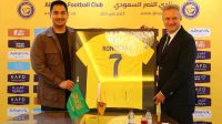 Menpora Dito Pamerkan Kehebatan Tim U 23 Indonesia ketika Hadir di Markas Al-Nassr Sports Club di Riyadh.