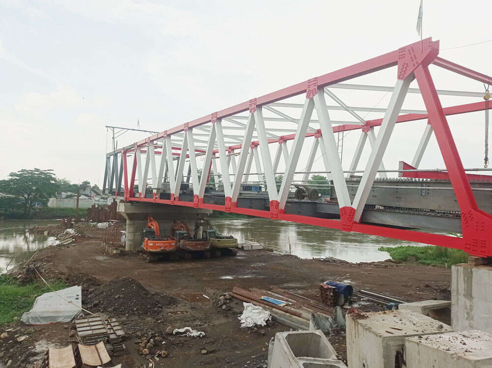 Pengerjaan Jembatan Jongbiru Molor, Dinas PUPR Kabupaten Kediri: Ini Penyebabnya