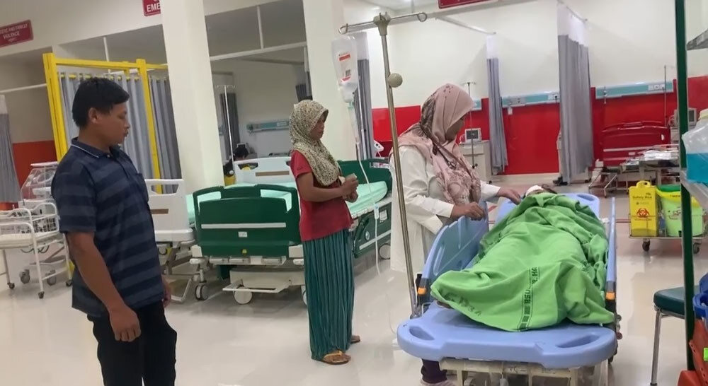 Naas....Rumah Tertimpa Balon Udara, Bapak dan Anak Warga Desa Taunan Pacitan Terbakar