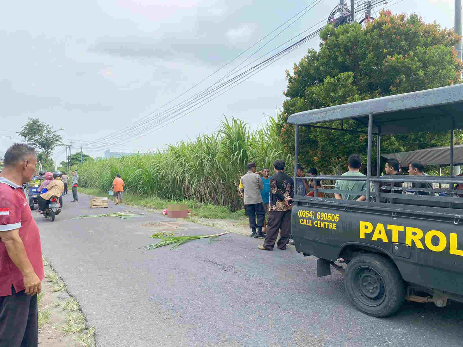 Kasus Tabrak Lari,di Kediri Seorang Pemotor Tewas