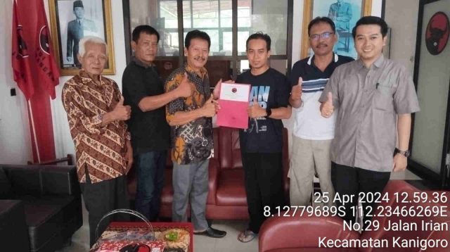 Enam Pendaftar Bacabup Datang dari Berbagai Profesi, ini Keterangan Ketua DPC PDI Perjuangan Kota Blitar