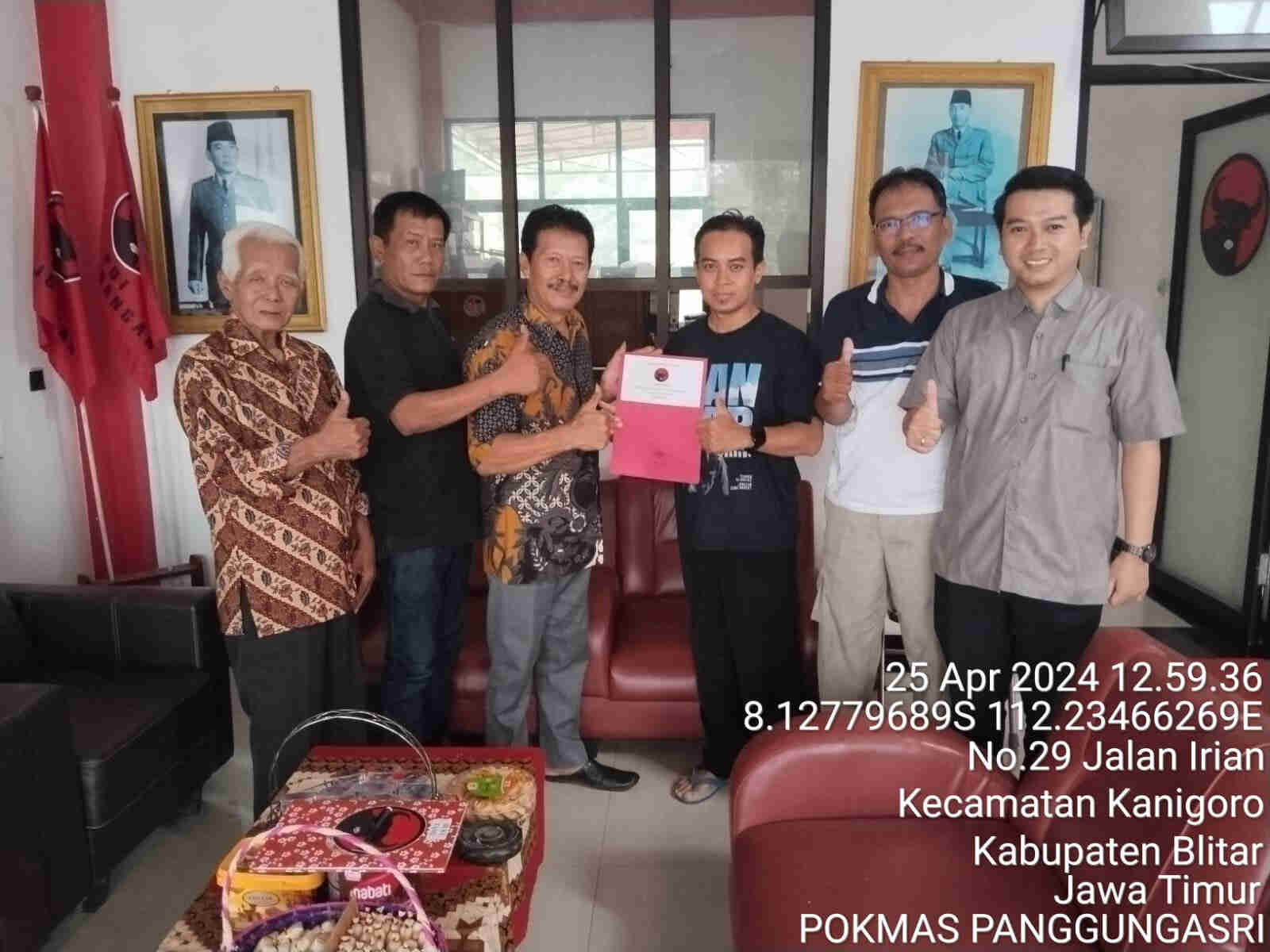 Enam Pendaftar Bacabup Datang dari Berbagai Profesi, ini Keterangan Ketua DPC PDI Perjuangan Kota Blitar