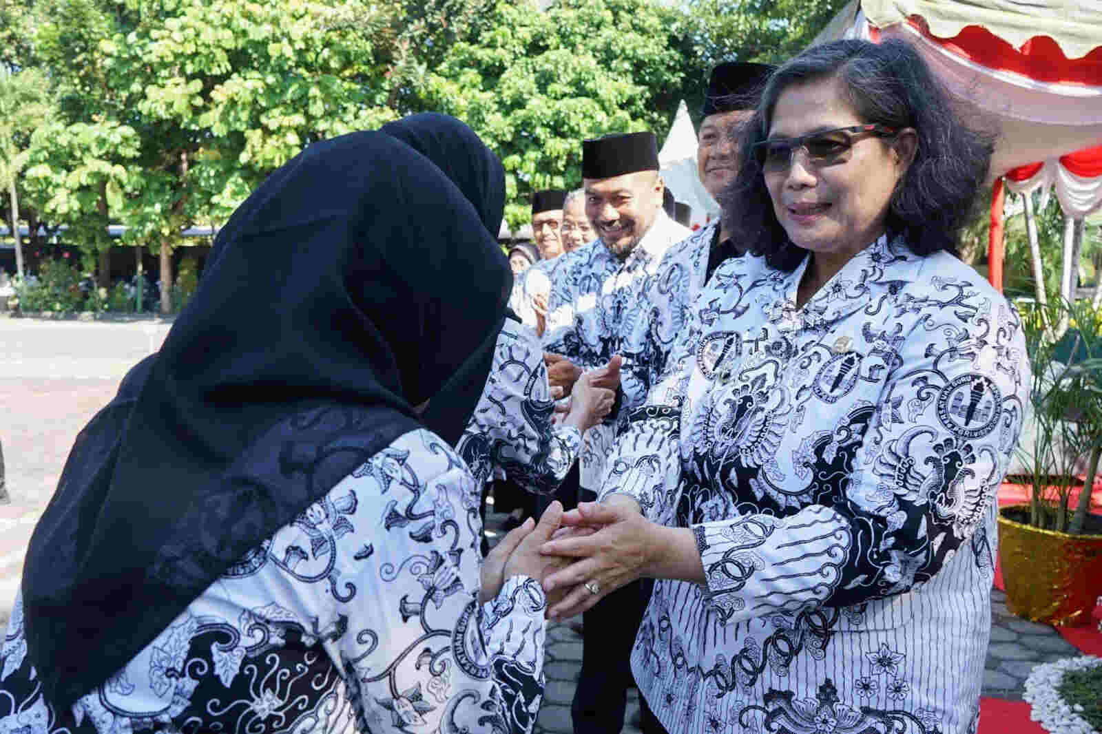 Halalbihalal bersama PGRI, Pj Wali Kota Kediri: Pendidikan Bahan Bakar Mencapai Kejayaan