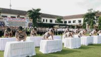 Tingkatkan Produktifitas, Tujuh Kapolsek Jombang Jalani Sertijab