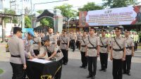 Sepuluh Perwira Polres Tulungagung Jalani Mutasi Jabatan