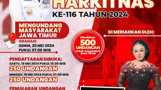 Niken Salindry Tampil Menghibur Acara Harkitnas di Gedung Grahadi Surabaya, Pemprov Undang 500 Warga Jawa Timur