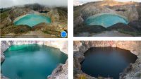 Status Gunung Kelimutu NTT Dinaikkan Waspada, Tiga Kawah Airnya Berubah Keruh, Coklat Kehitam-hitaman, Ini Tandanya…