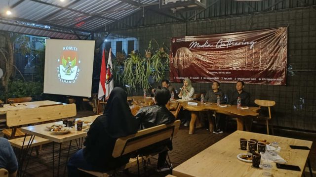 Gelar Media Gathering, KPU Kabupaten Kediri Segera Luncurkan Jingle dan Maskot, Seperti Apa Ya…