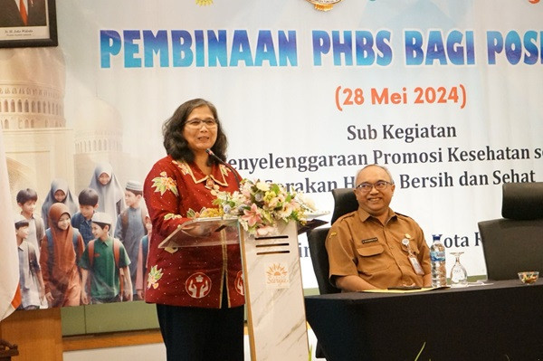 Sebagai Alarm Terapkan PHBS, Pj Wali Kota Kediri Tekankan Ponpes Harus Memiliki Poskestren