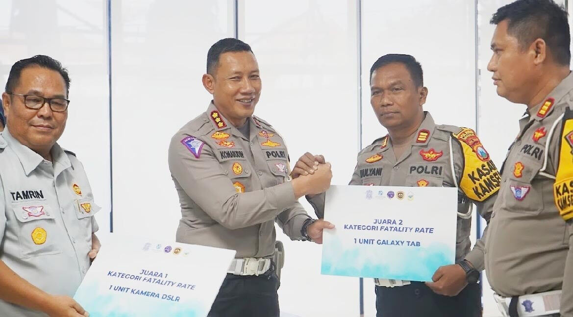 Tekan Tingkat Fatalitas Kecelakaan, Polres Trenggalek Raih Penghargaan