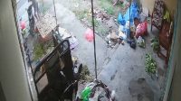 Motor Dicuri, Terekam CCTV, Pelaku Bertopi dan Masker